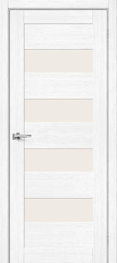 Фото Межкомнатная дверь Браво-23 Snow Melinga BR4827